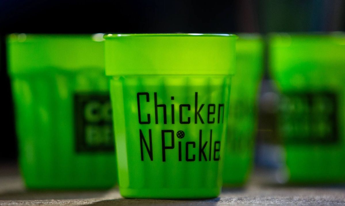 Chicken N Pickle Cup Campaign Benefitting Share Pregnancy and Infant Loss Support