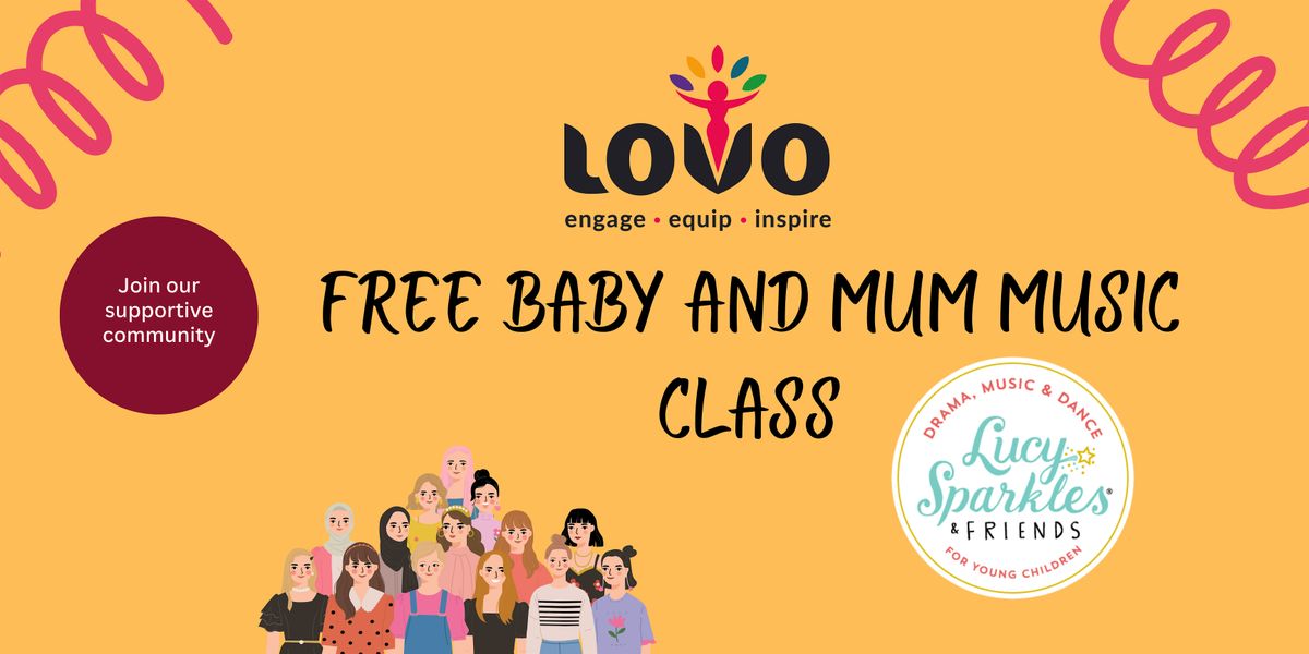 Free Baby and Mum Music Class with Lucy Sparkles & Friends