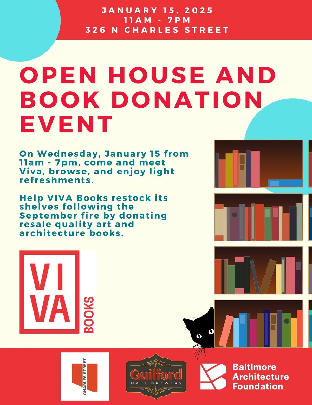 VIVA Books Donation Drive + Community Day