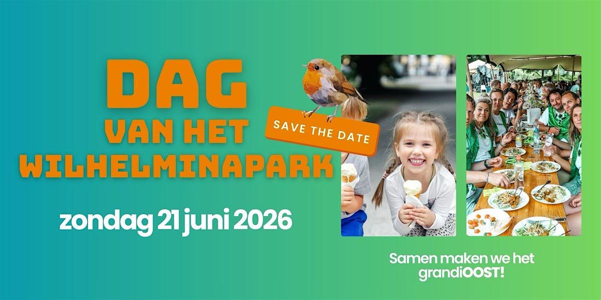 Dag van het Wilhelminapark - LUNCH - 21 juni 2026