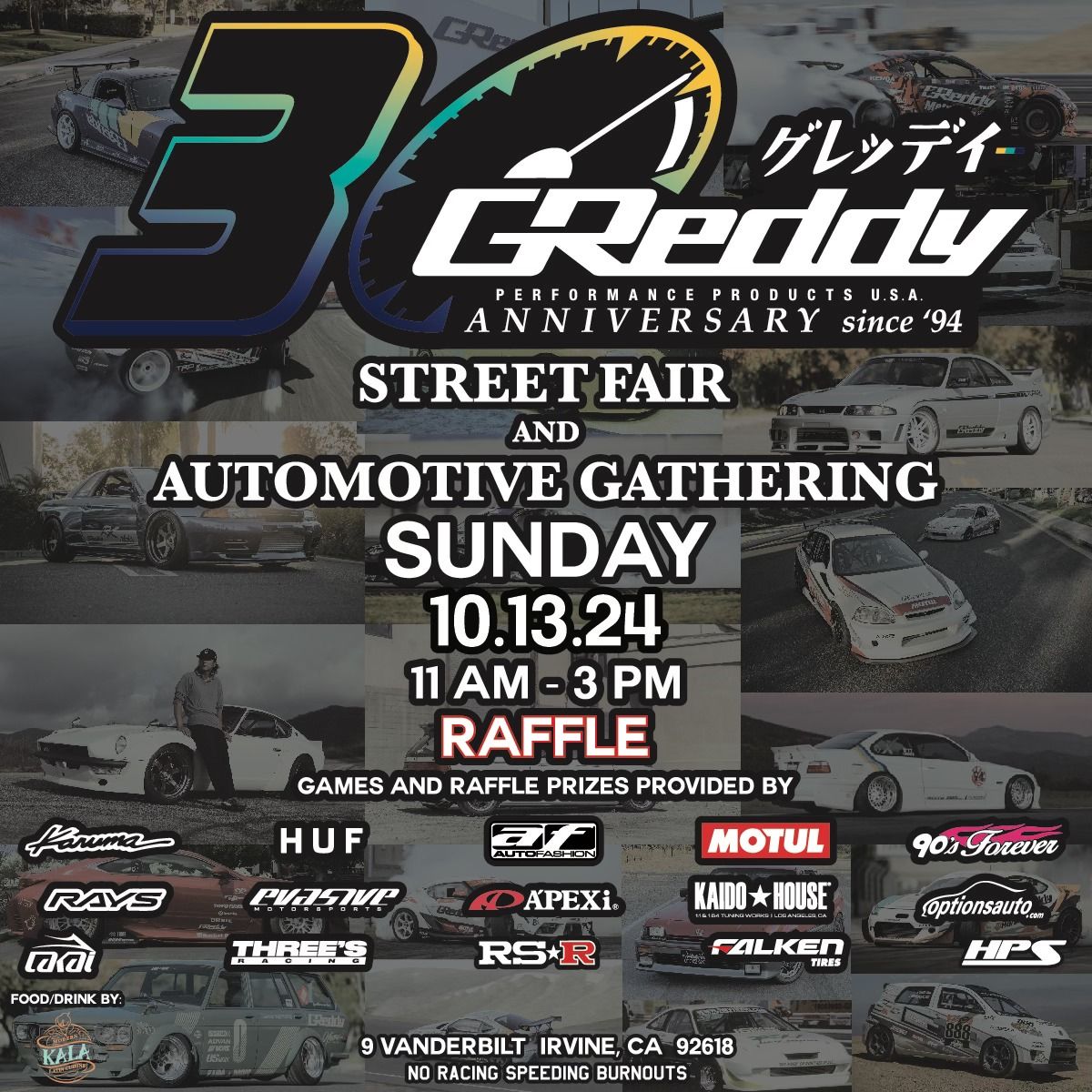 GReddy Performance Products 30th Anniversary Celebration