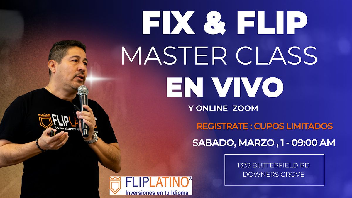 FIX AND FLIP MASTERCLASS