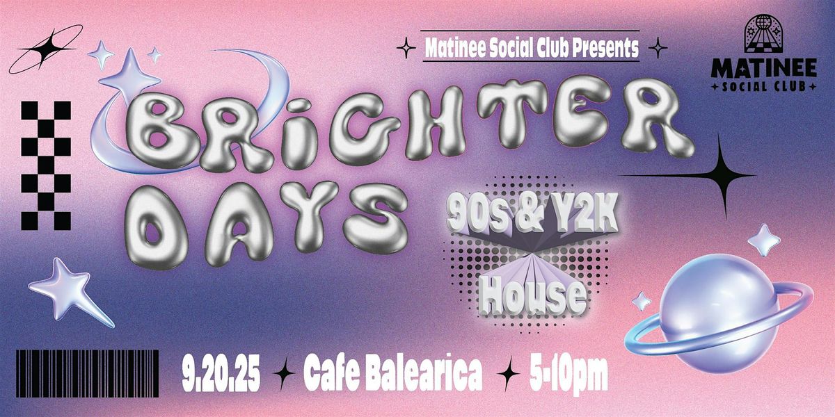 Brighter Days [Vintage Dance & House]
