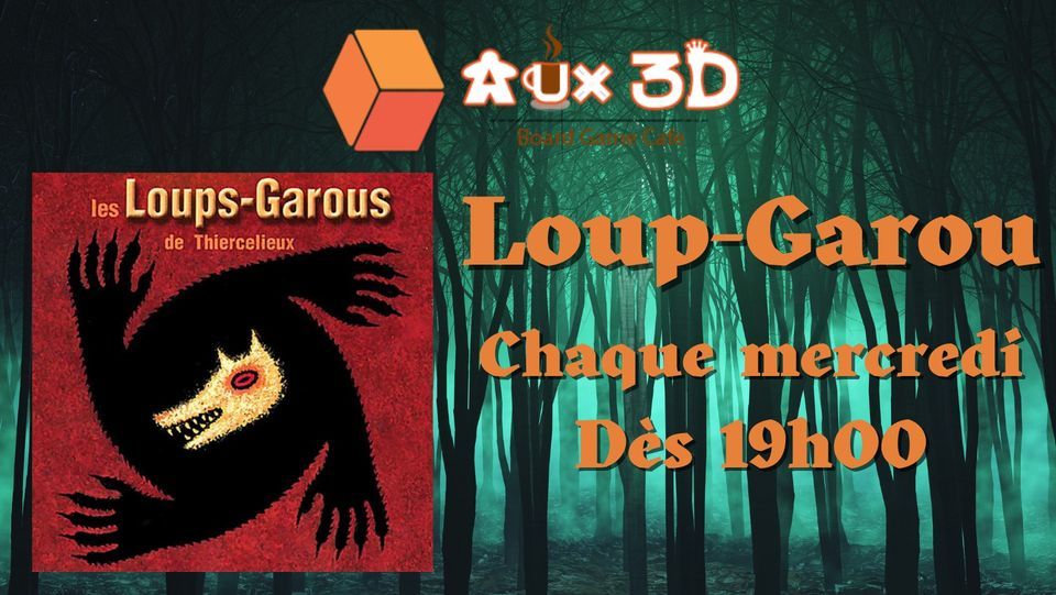 LoupGarou, Aux 3D Namur Board Game Cafe, 1 June 2022
