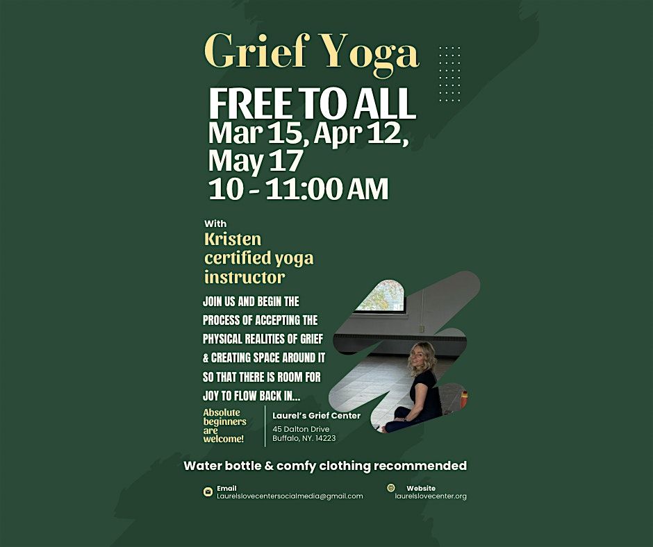 Grief Yoga at Laurel's Grief Center