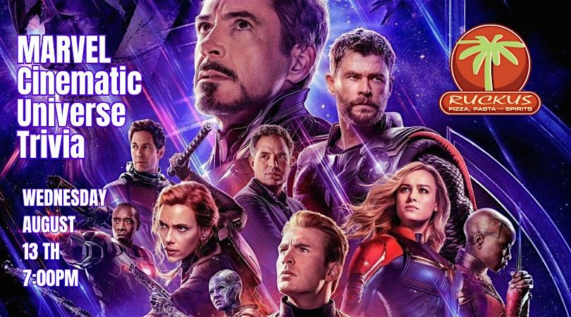 Marvel Cinematic Universe Trivia at Ruckus Scratch Kitchen