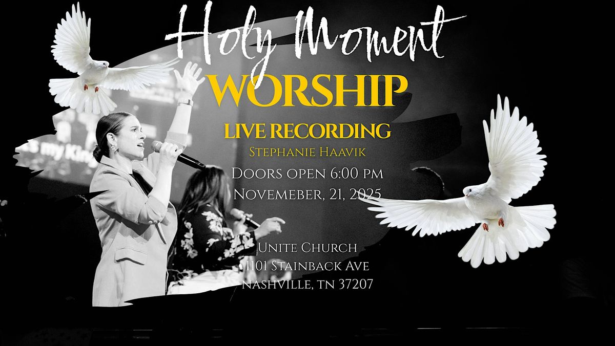 Holy Moment Live Recording