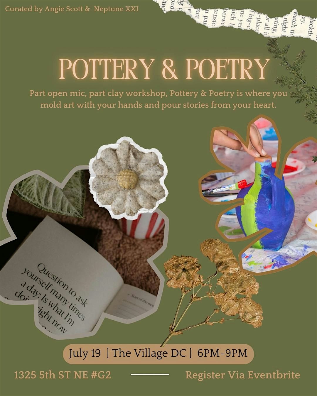 Pottery & Poetry: Union Market District DC