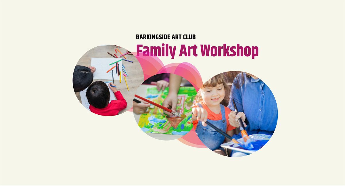 Saturday Art Play Family Sessions ( under-5s )