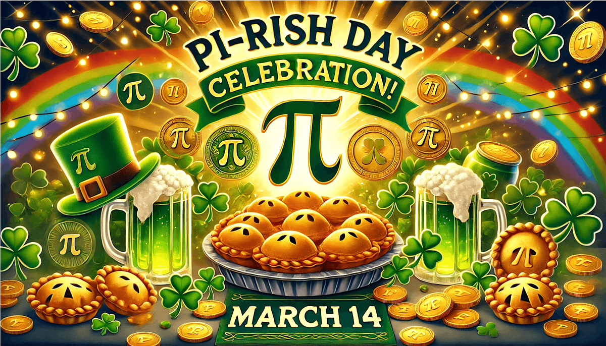 Pi-Rish Celebration: A St. Paddy\u2019s & Pi Day Party of Dance, Pies & Fun!