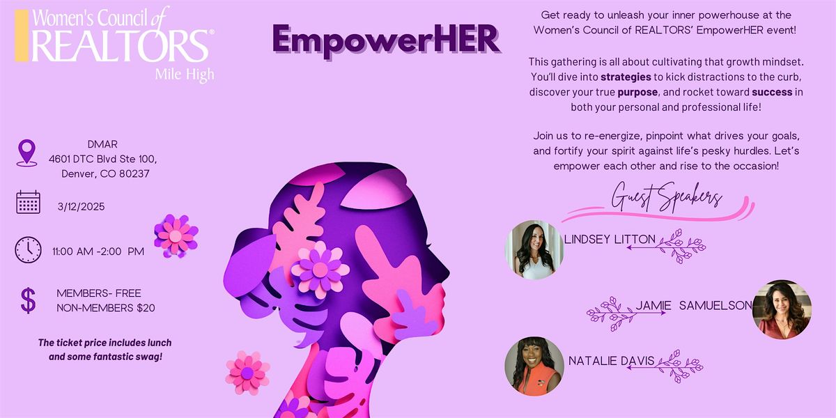 EmpowerHER:  Ignite Your Growth Mindset and Unleash Success