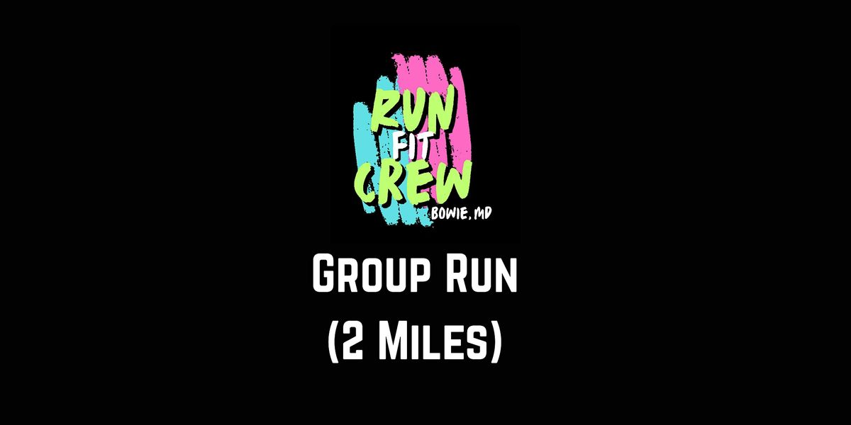Run Fit Crew Beginners Group Run