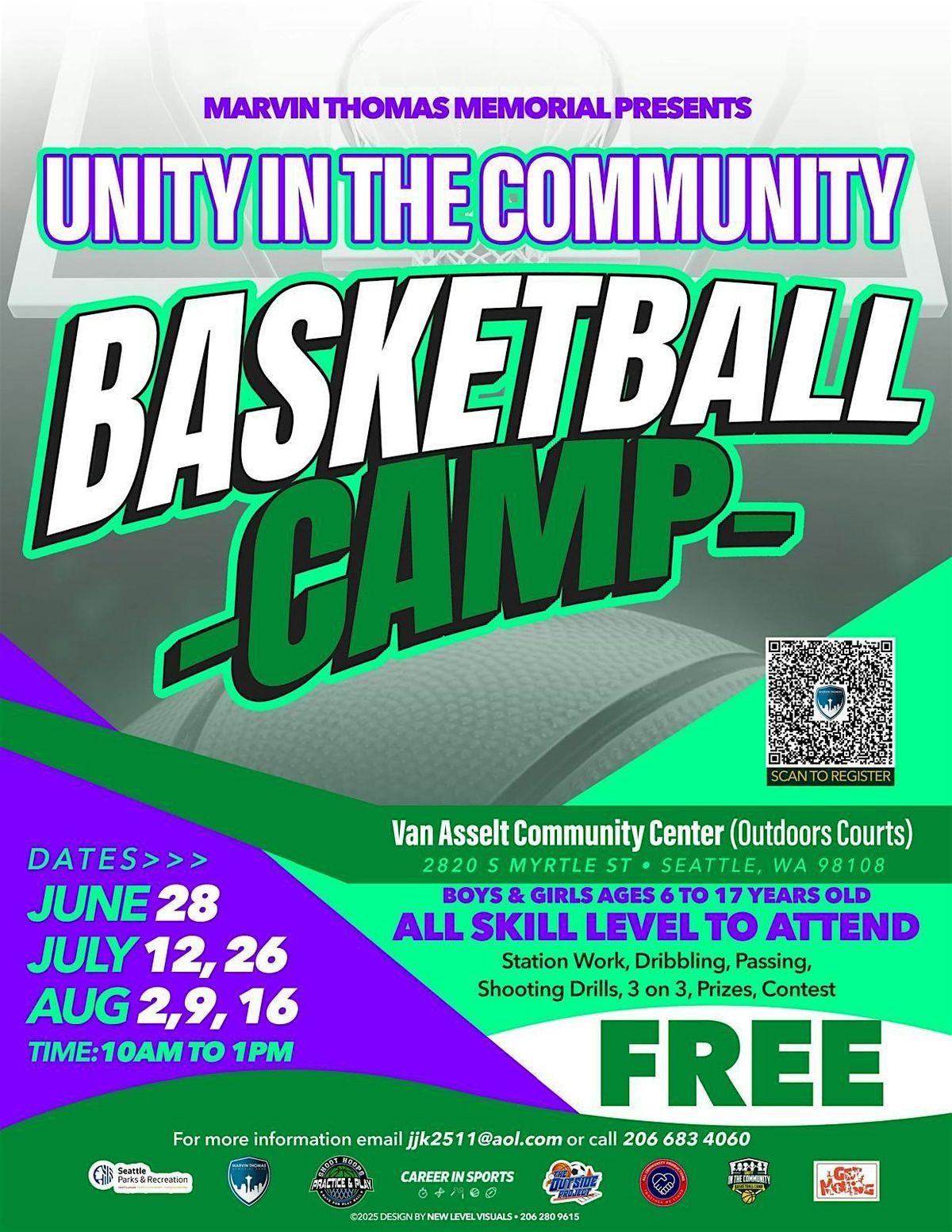 Unity in the Community Basketball Camp