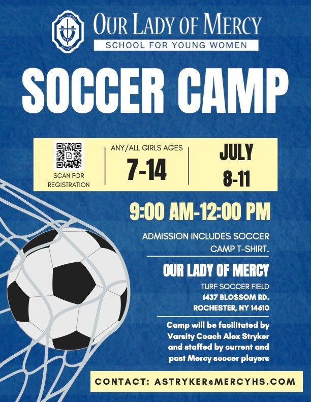 Mercy Summer Soccer Camp (Ages 7-14)