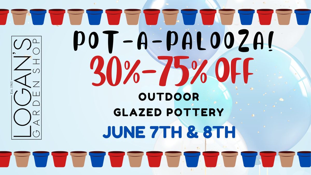 Pot-A-Palooza!! 30%-75% OFF Pottery Blowout in Raleigh