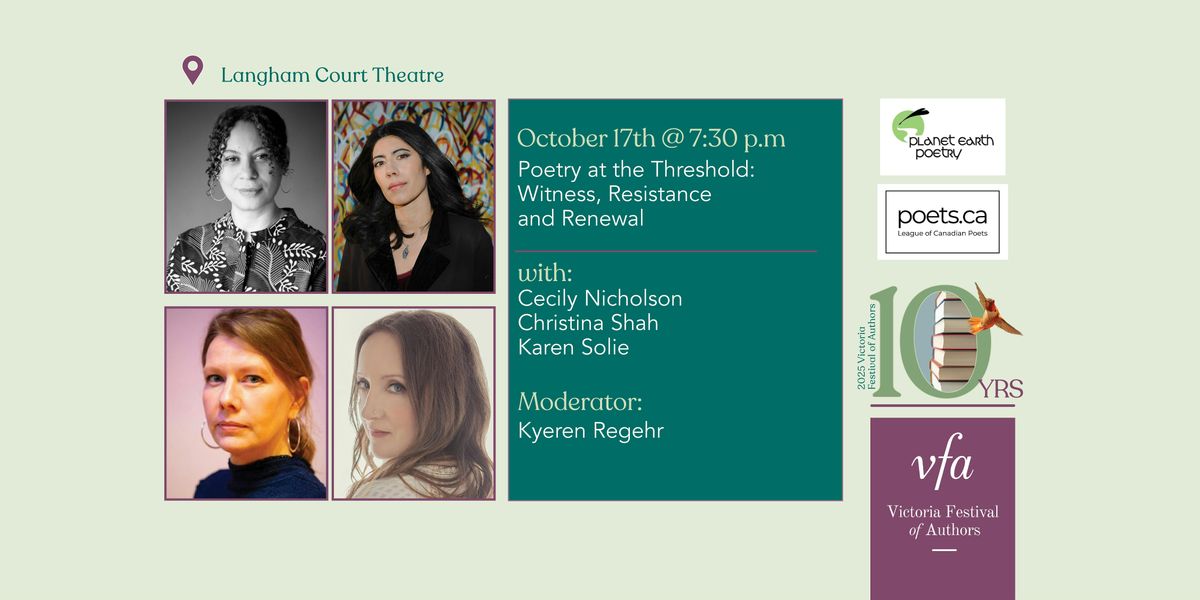 Poetry at the Threshold: Witness, Resistance, and Renewal