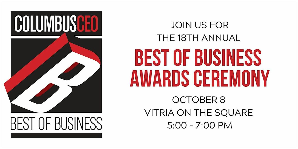 Columbus CEO's Best of Business Awards 2025