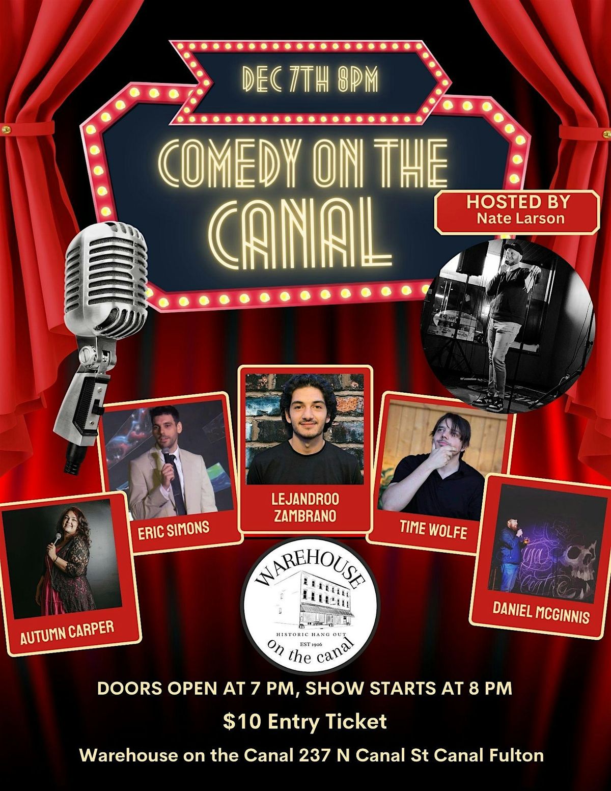 Comedy on the Canal