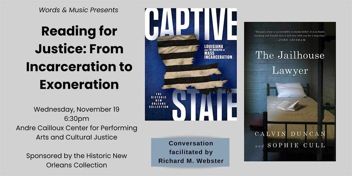 Reading for Justice: From Incarceration to Exoneration
