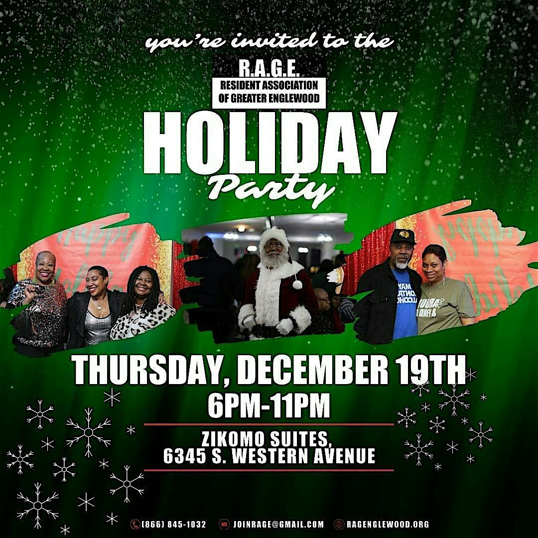 R.A.G.E Annual Holiday Party