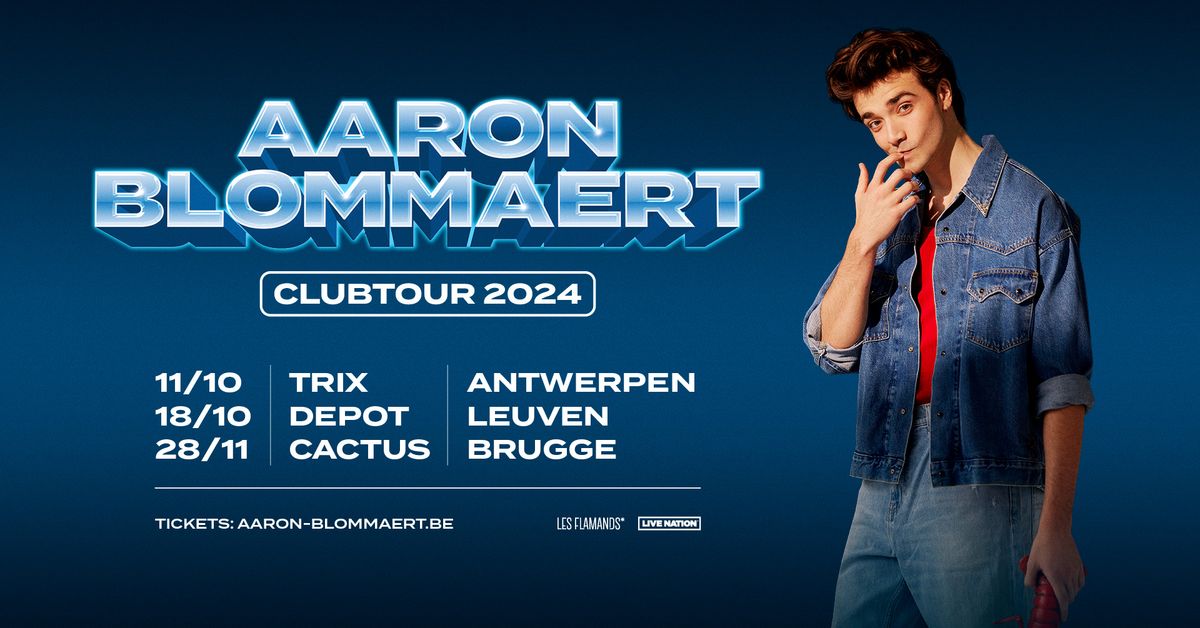 Aaron Blommaert | Cactus Muziekcentrum