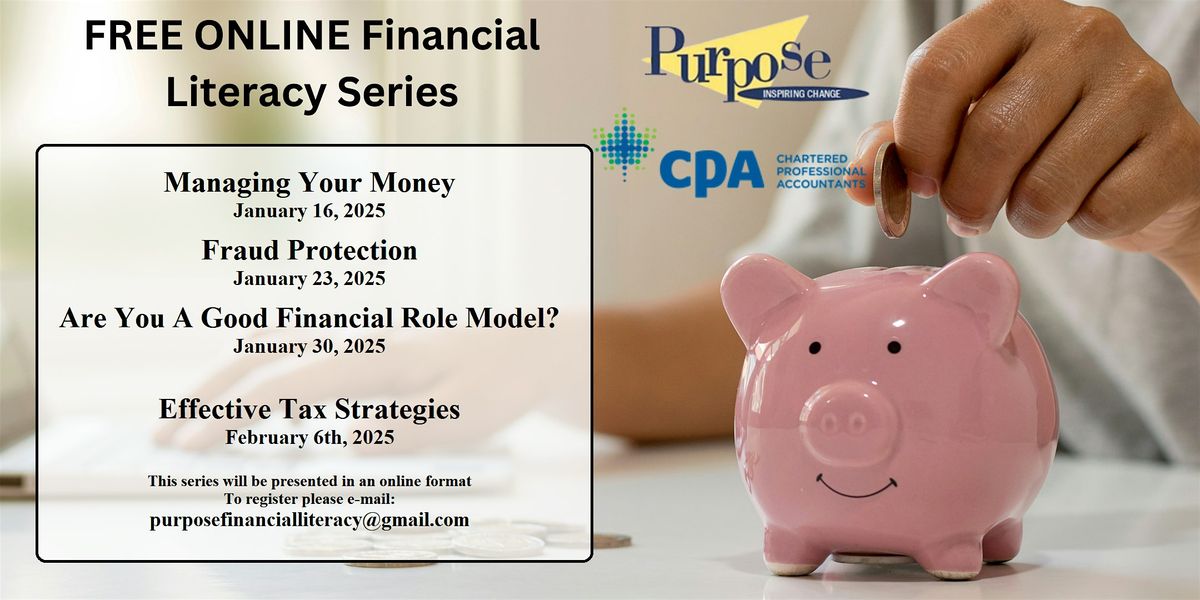 FREE ONLINE Financial Literacy Series