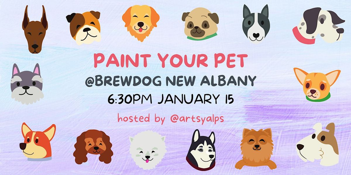 Paint Your Pet @ BrewDog New Albany