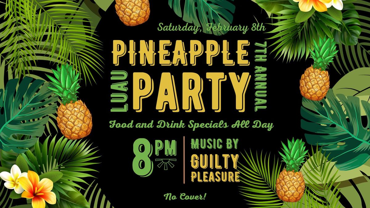 7th Annual Pineapple Party Luau at Hudson Brewing Co.!