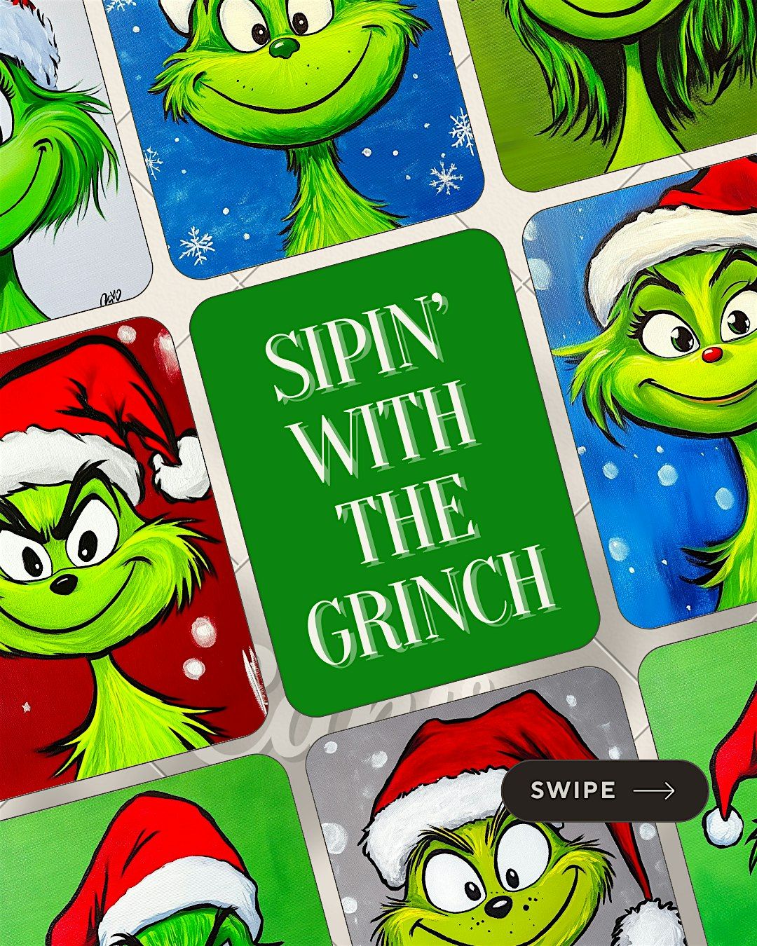 Sippin with the Grinch Paint & Sip