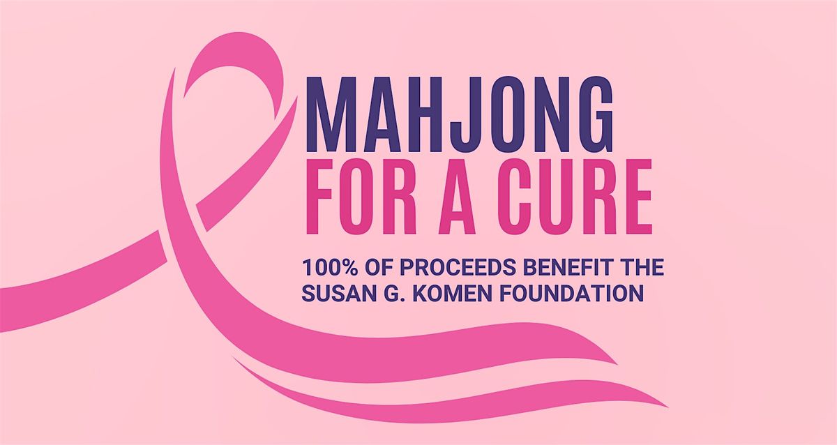Mahjong for a Cure 2025