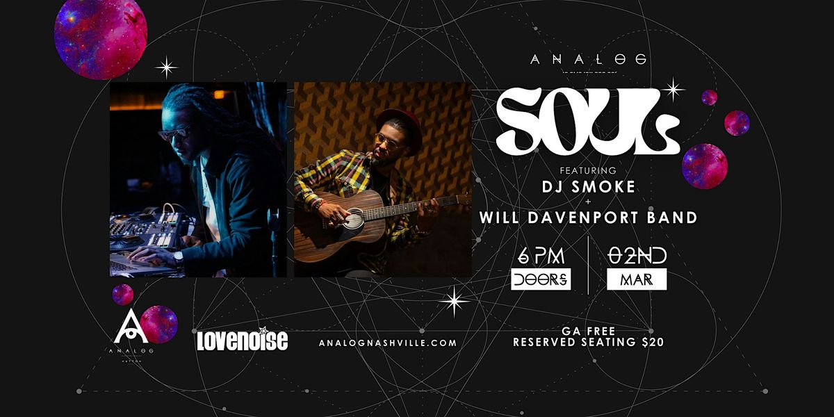 Analog Soul featuring DJ Smoke and Will Davenport Band