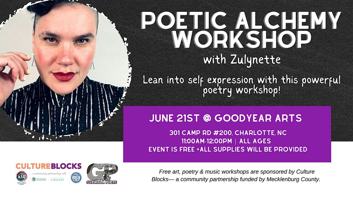 Poetry Workshop with Zulynette!