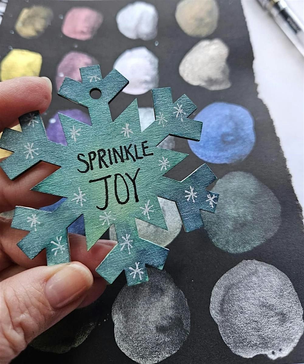 Watercolours for Wellness: Sparkle & Shine
