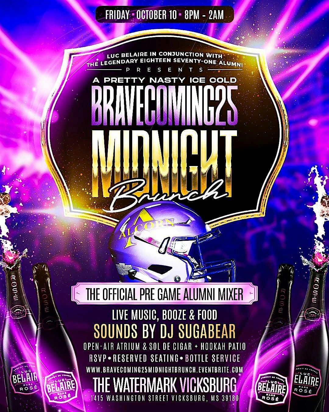 BRAVECOMING25 MIDNIGHT BRUNCH