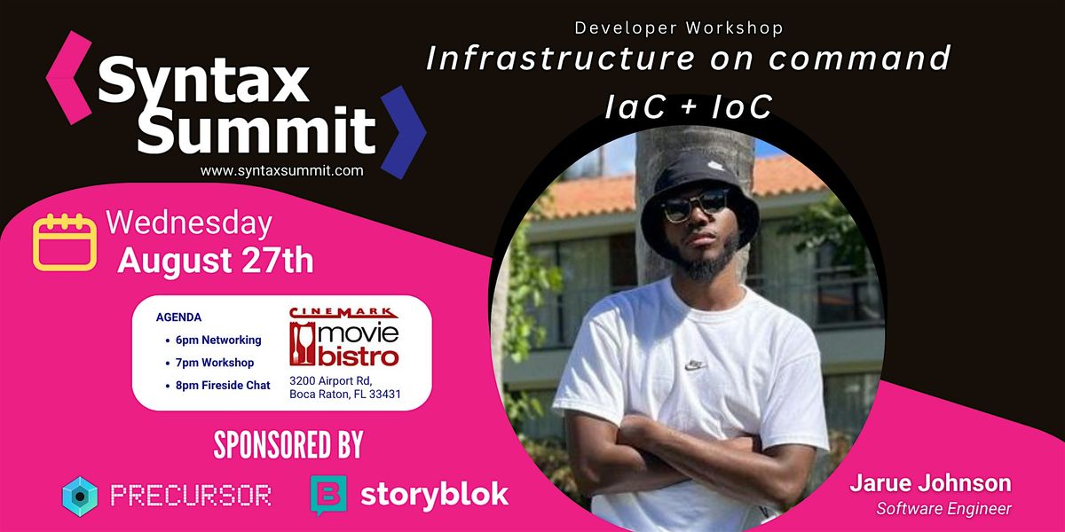 Infrastructure on command IaC + IoC | Syntax Summit Workshop