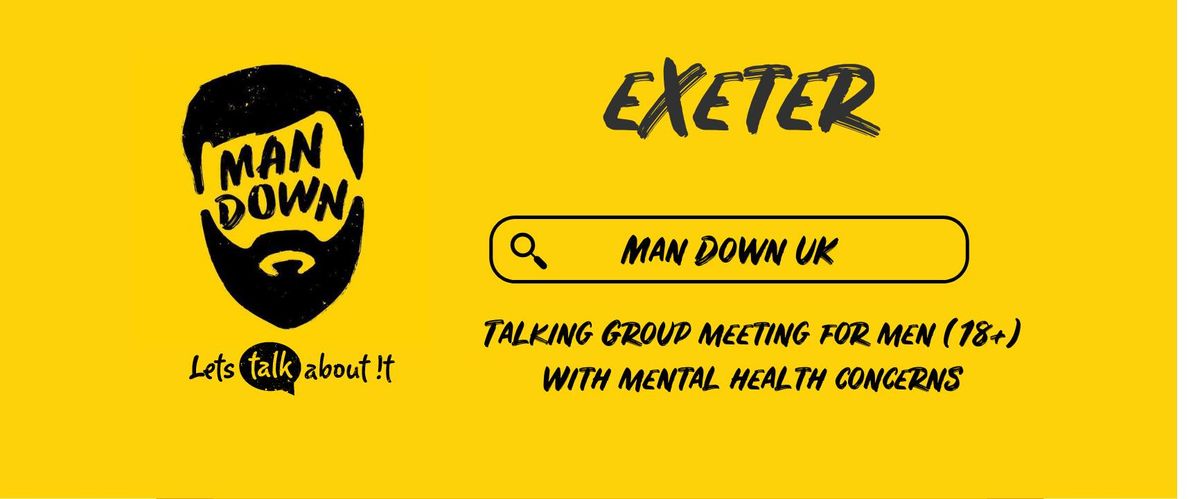 Man Down Exeter weekly mental health talking group