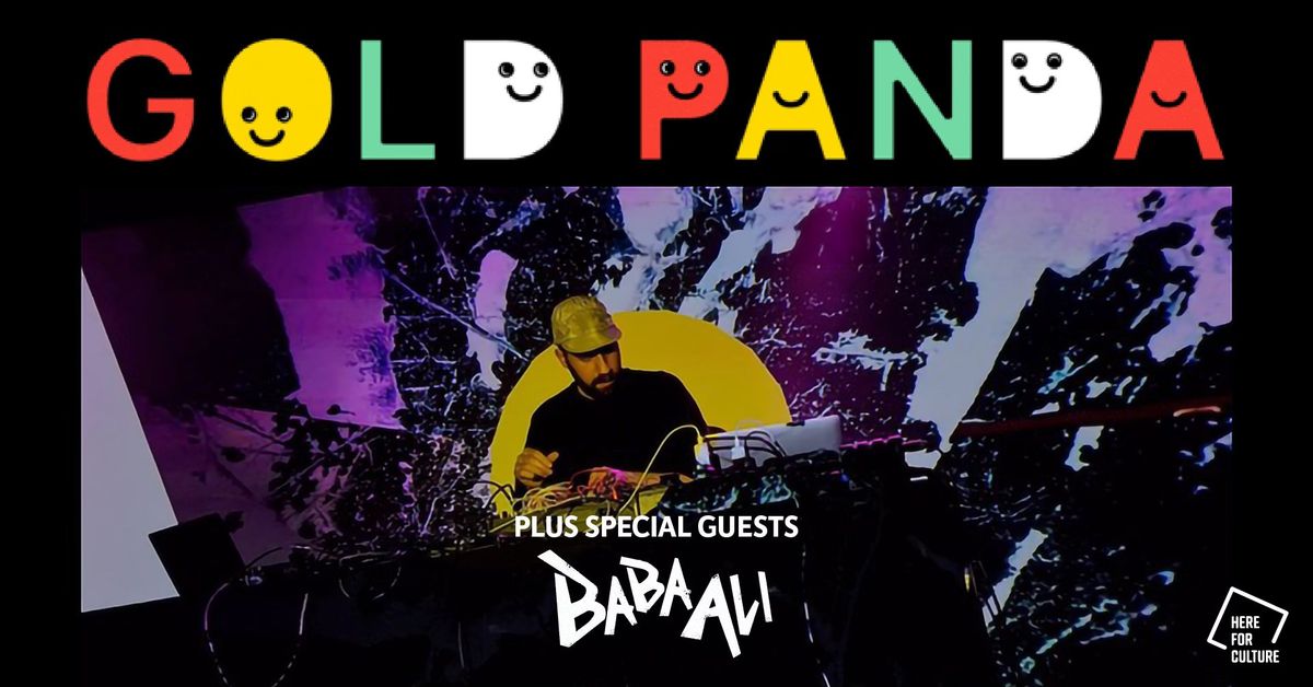 Gold Panda + Baba Ali - Parish, Huddersfield - Sat 10th May 2025 