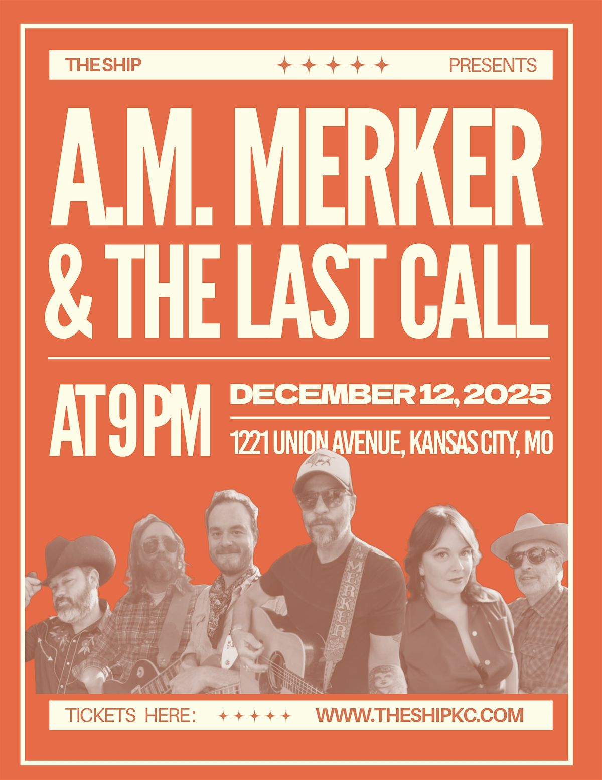 A.M. MERKER & THE LAST CALL ~ Late Show in the Lounge