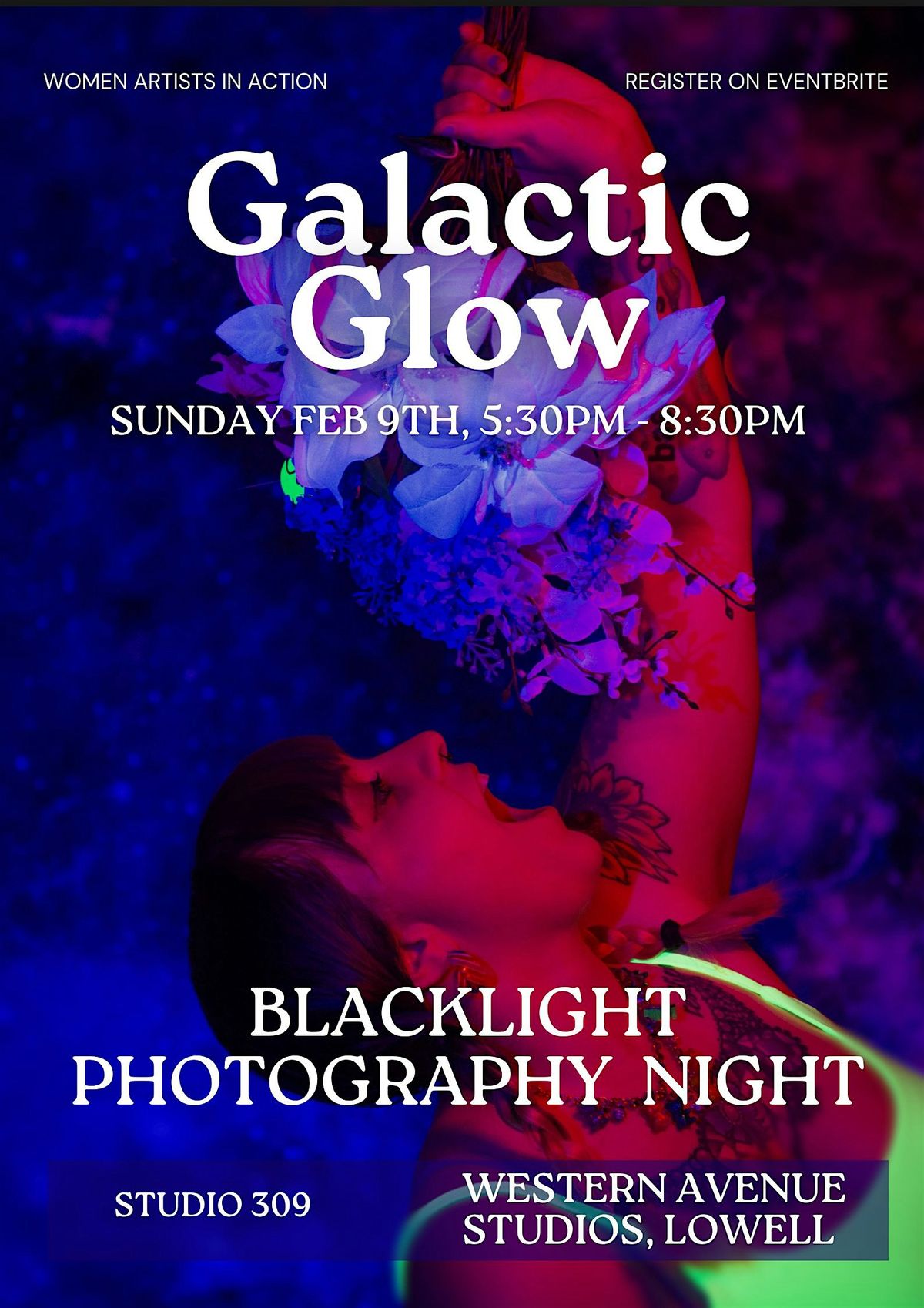 Galactic Glow : BLACKLIGHT PHOTOGRAPHY NIGHT