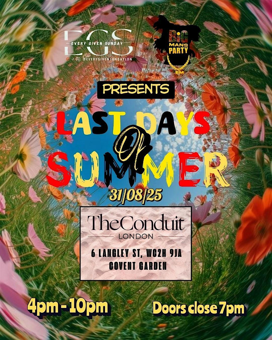 EGS X BMP - Presents Last Days Of Summer (Rooftop Edition)