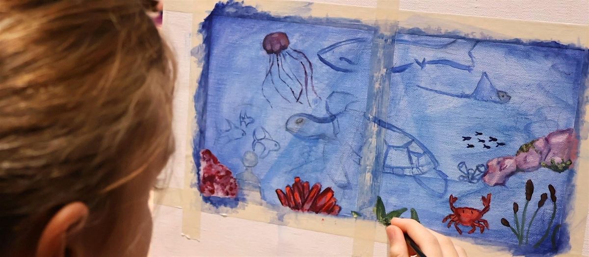 Scuba Dive in Paint