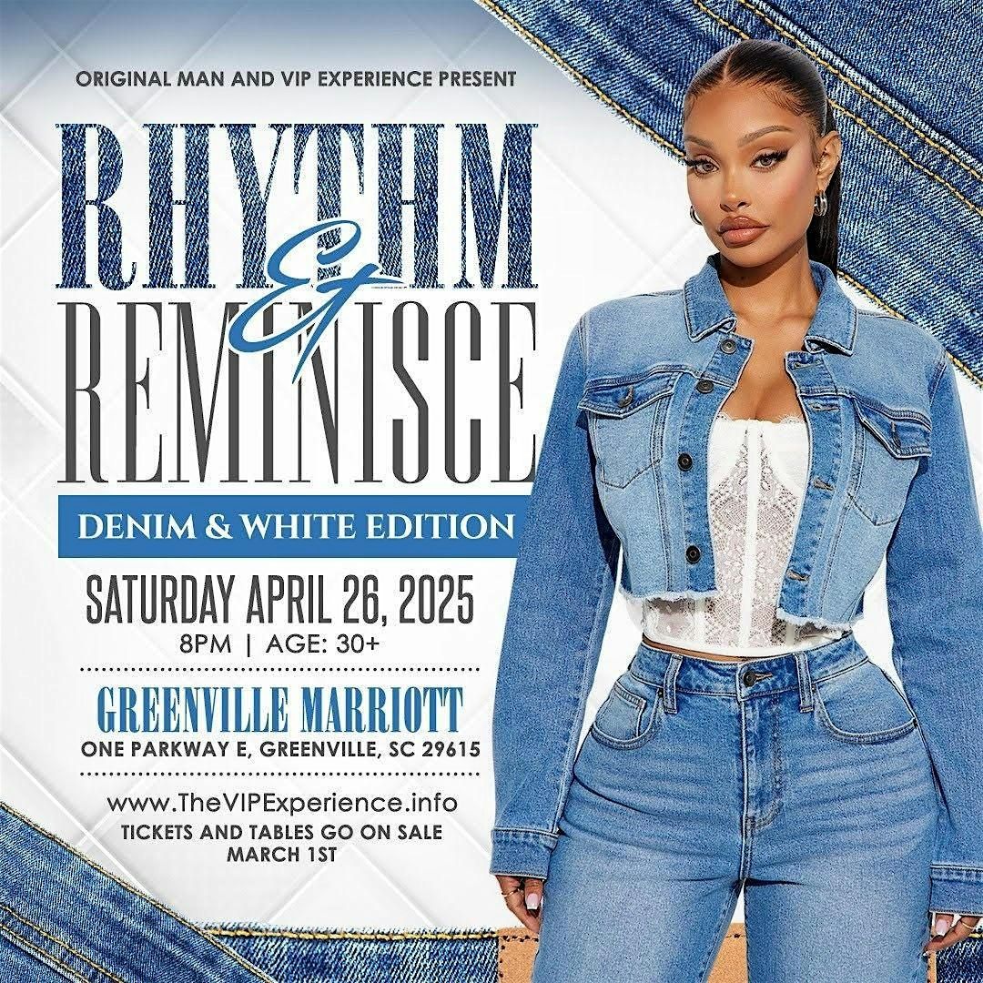 Rhythm & Reminisce Denim & White Edition