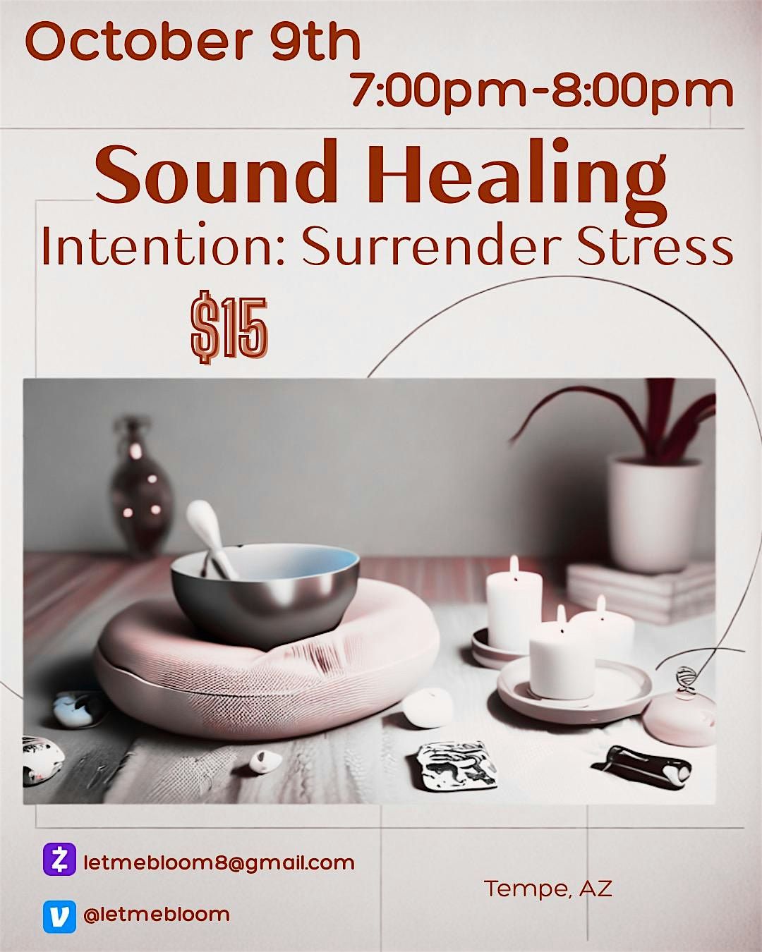 Sound Bath- Surrender Stress