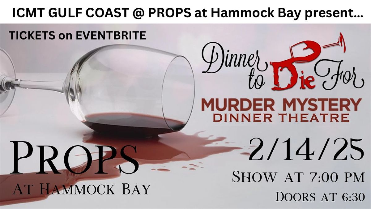 Valentines Day M**der Mystery Theater at Props Brewery Hammock Bay