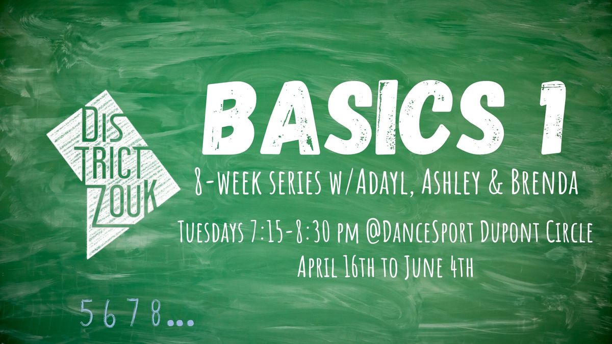 Basics 1: 8-Week Zouk Class w\/ Adayl, Ashley & Brenda