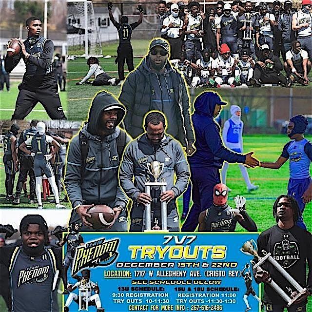 Copy of Team Phenom 7v7 Tryouts