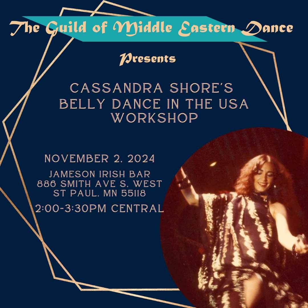 \u201cBelly Dance in the USA\u201d Workshop by Cassandra