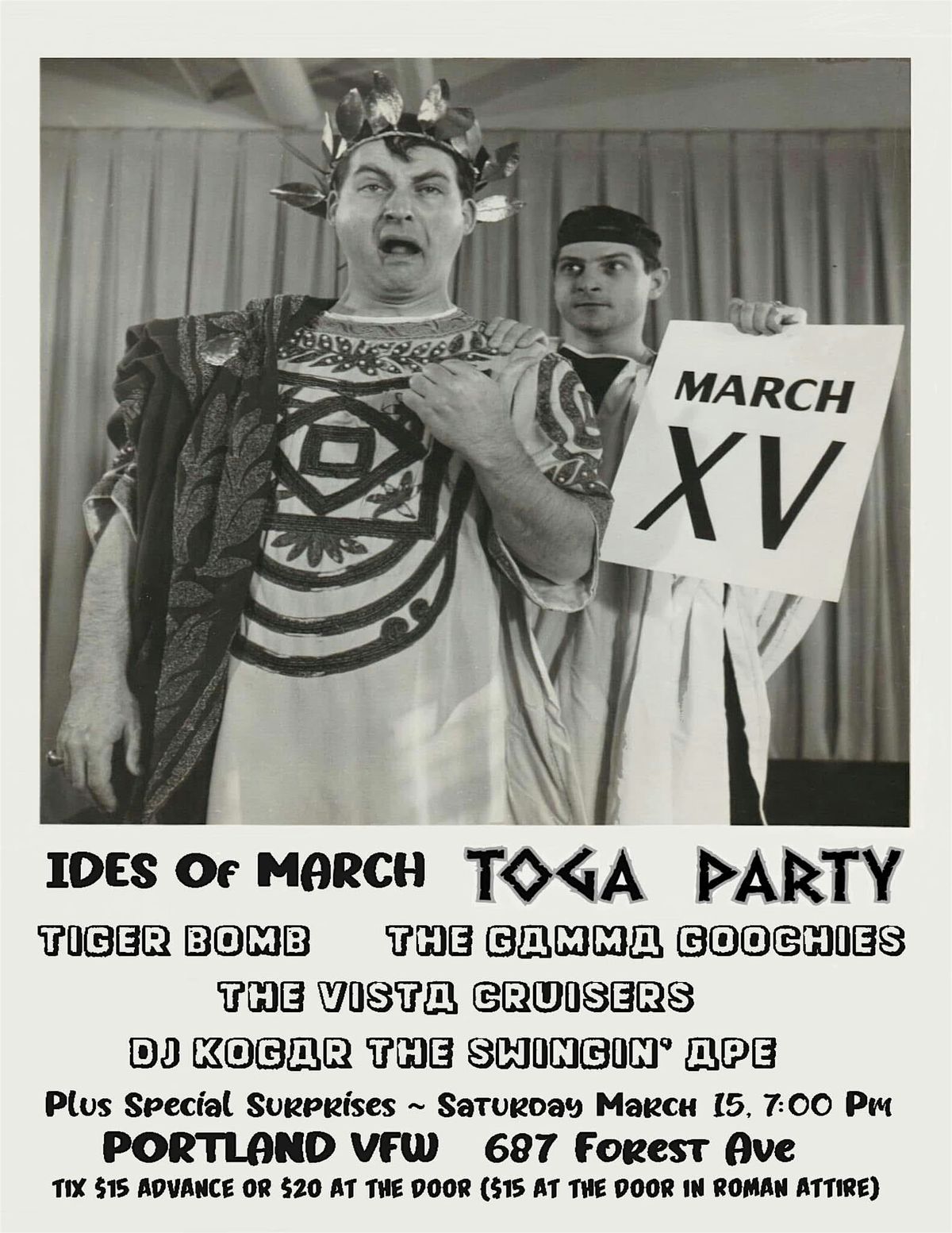 Ides of March Toga Party