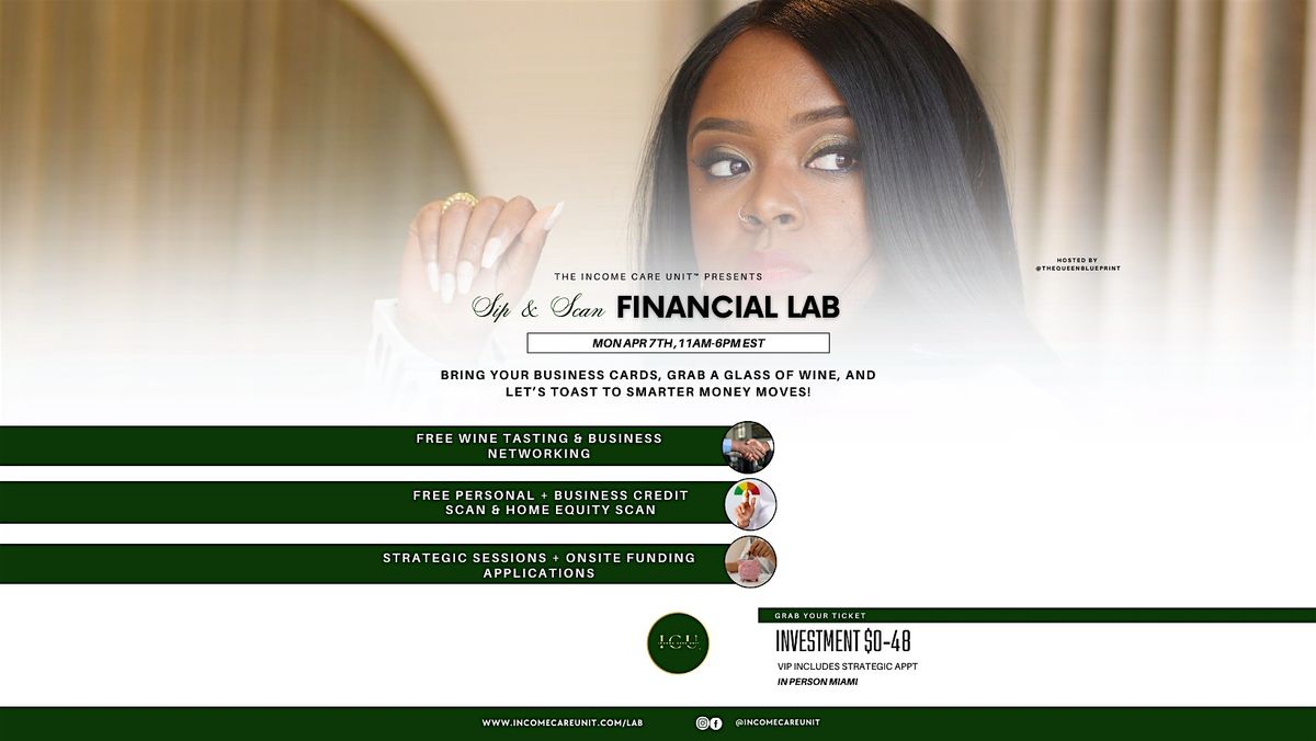 Sip & Scan Financial Lab (MIAMI)