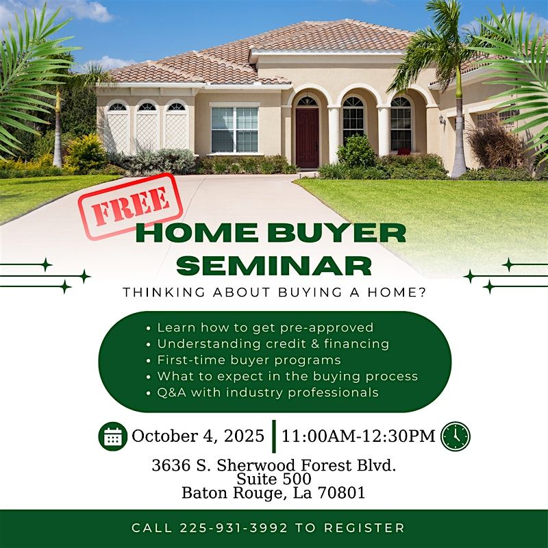 Home Buyer Seminar